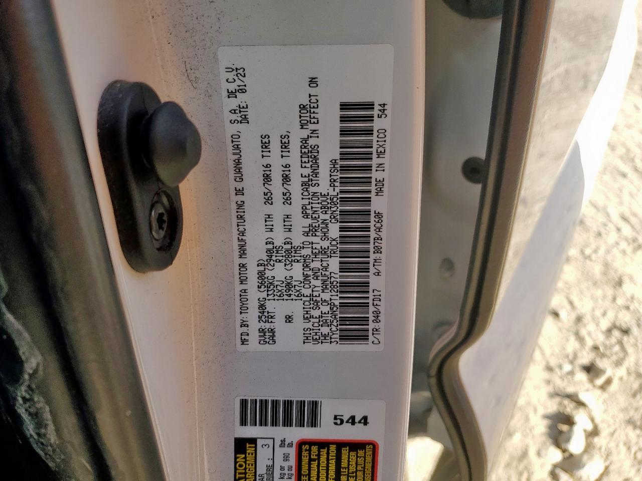 2023 TOYOTA TACOMA