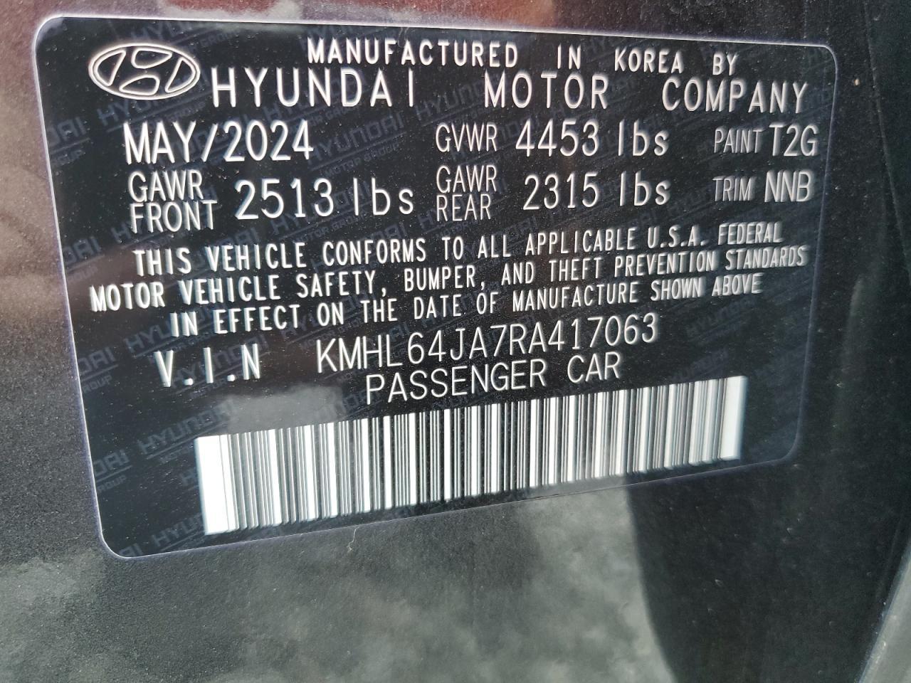2024 HYUNDAI SONATA