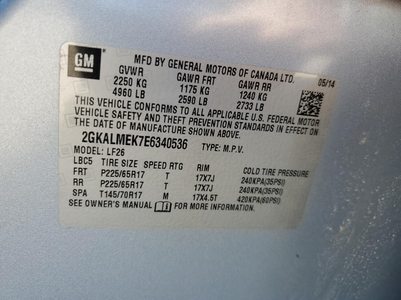 2014 GMC Terrain