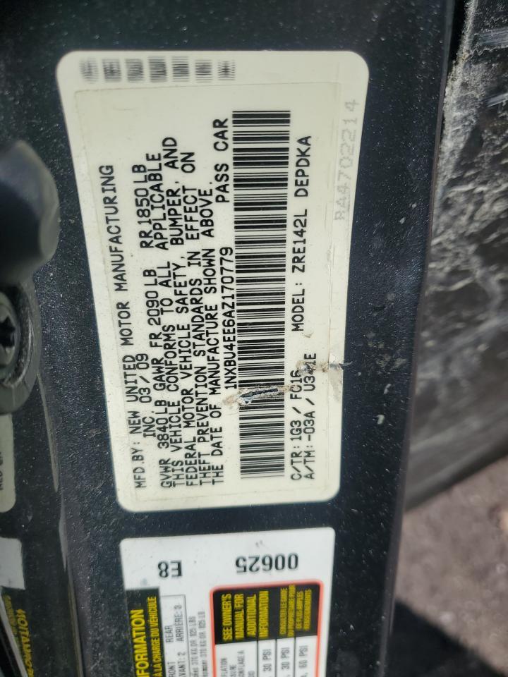 2010 TOYOTA COROLLA