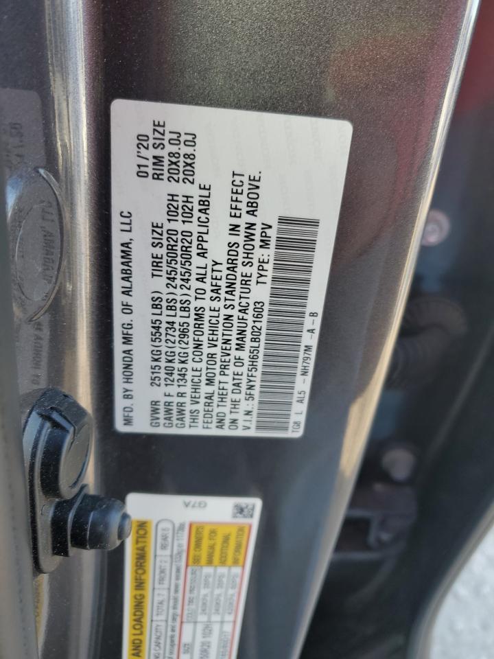 2020 HONDA PILOT