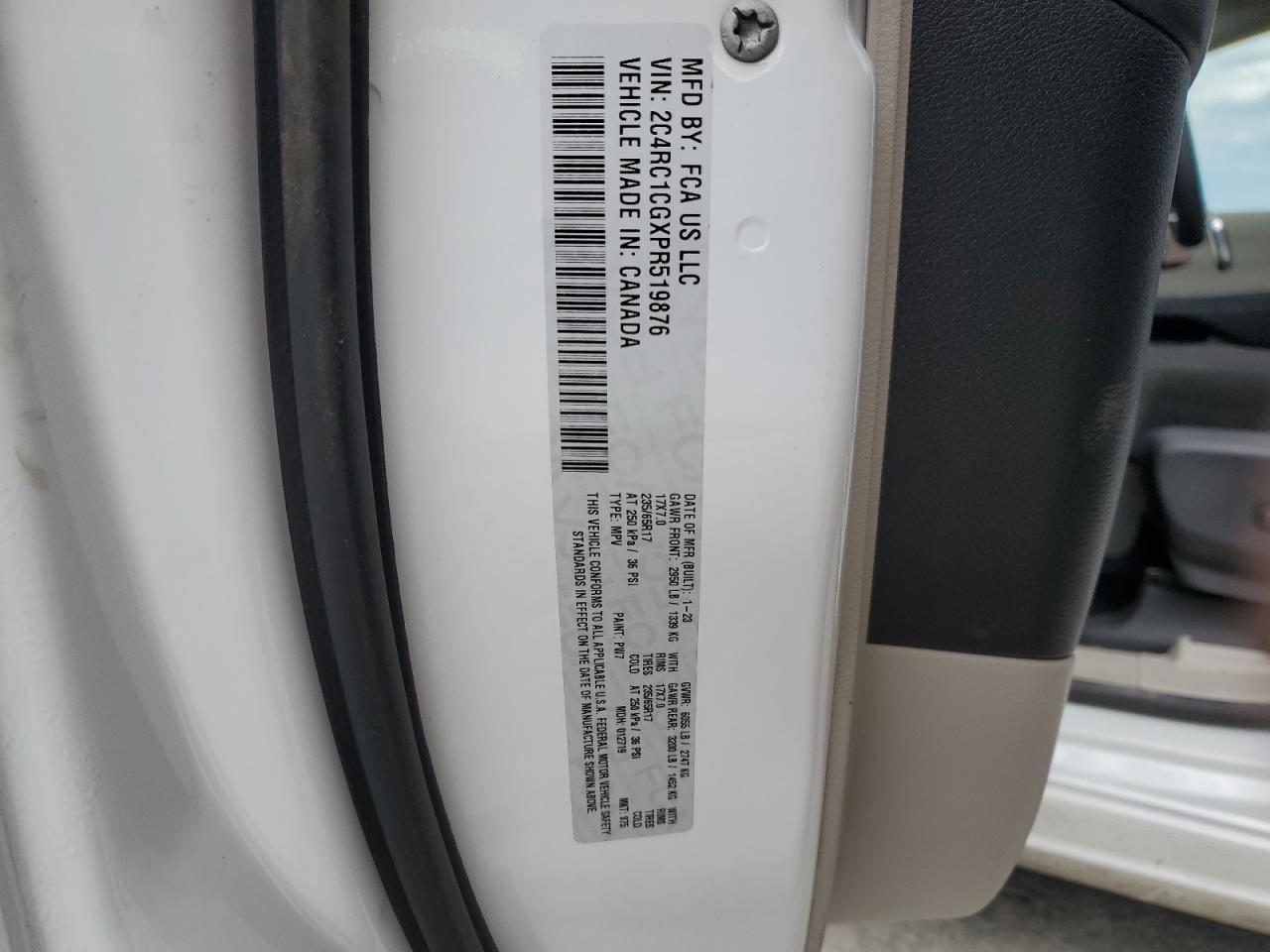 2023 CHRYSLER Voyager