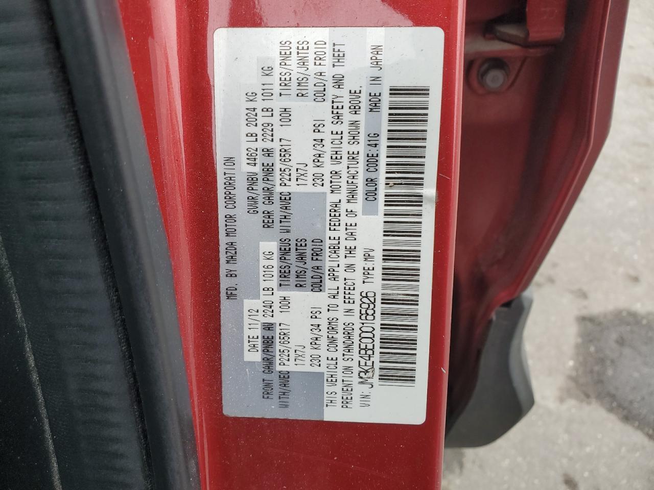 2013 MAZDA CX-5