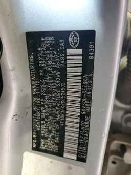 2012 TOYOTA CAMRY