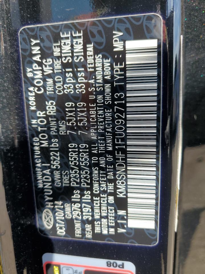 2015 HYUNDAI SANTA FE