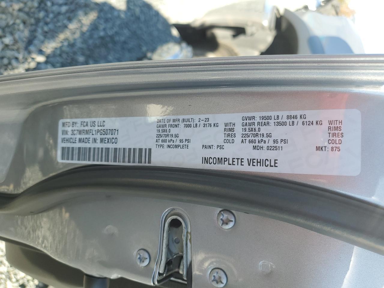 2023 RAM 5500
