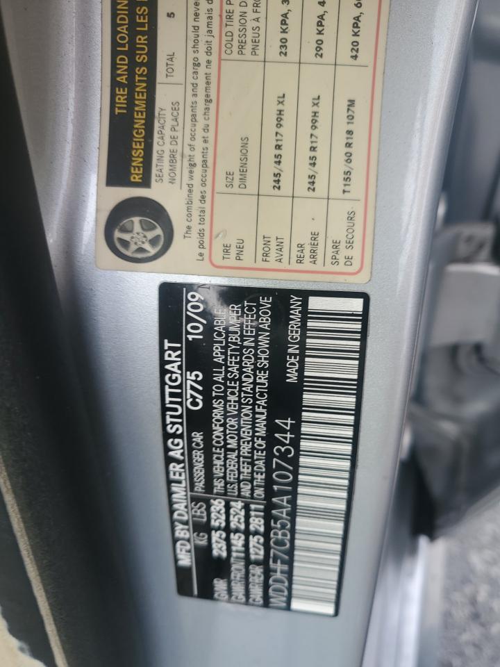 2010 MERCEDES-BENZ E-Class