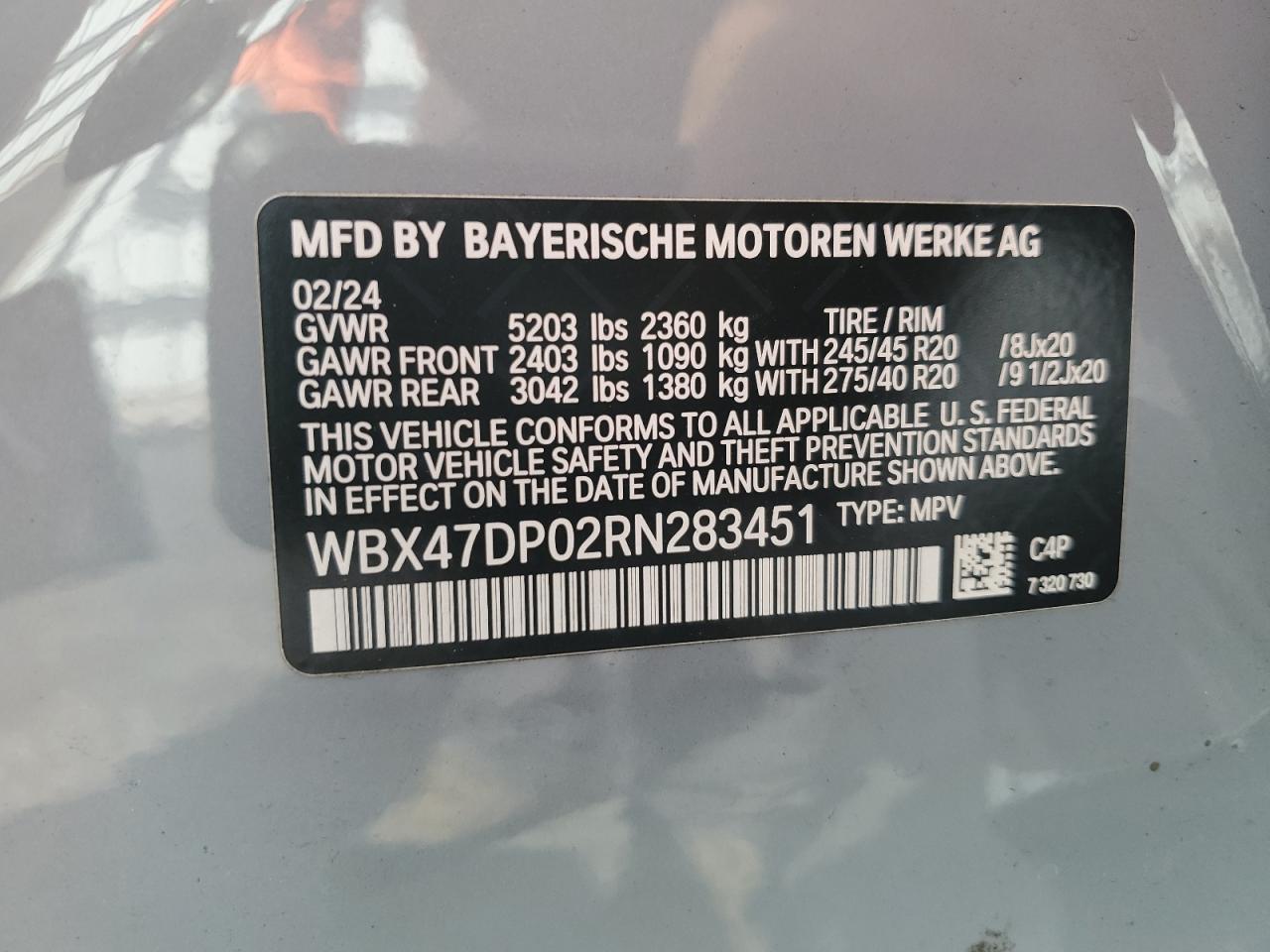 2024 BMW X3