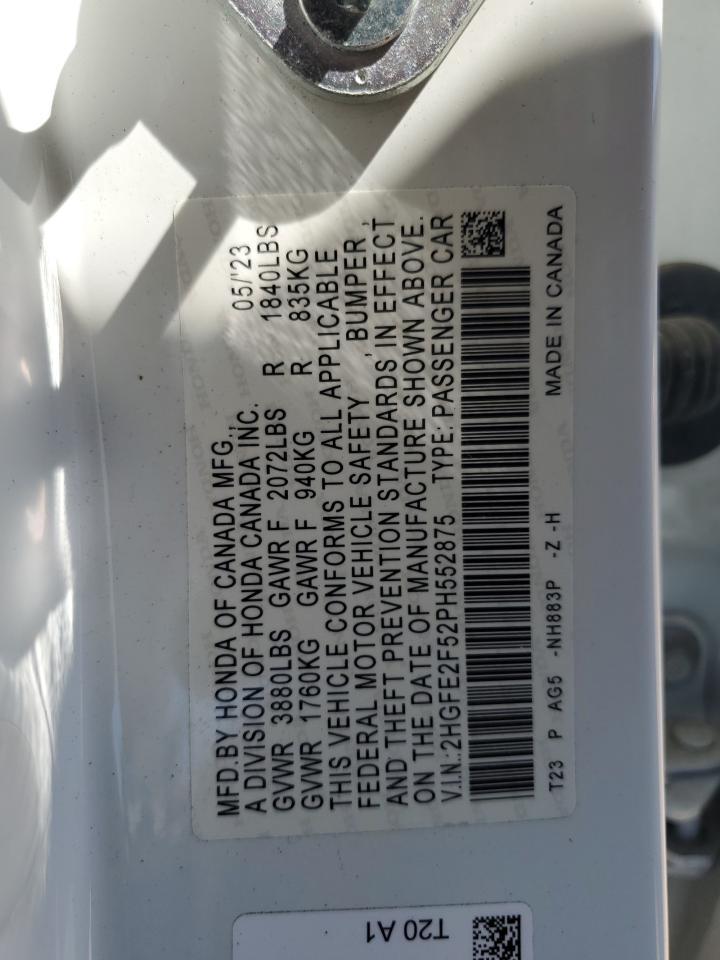 2023 HONDA CIVIC