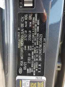 2021 KIA FORTE