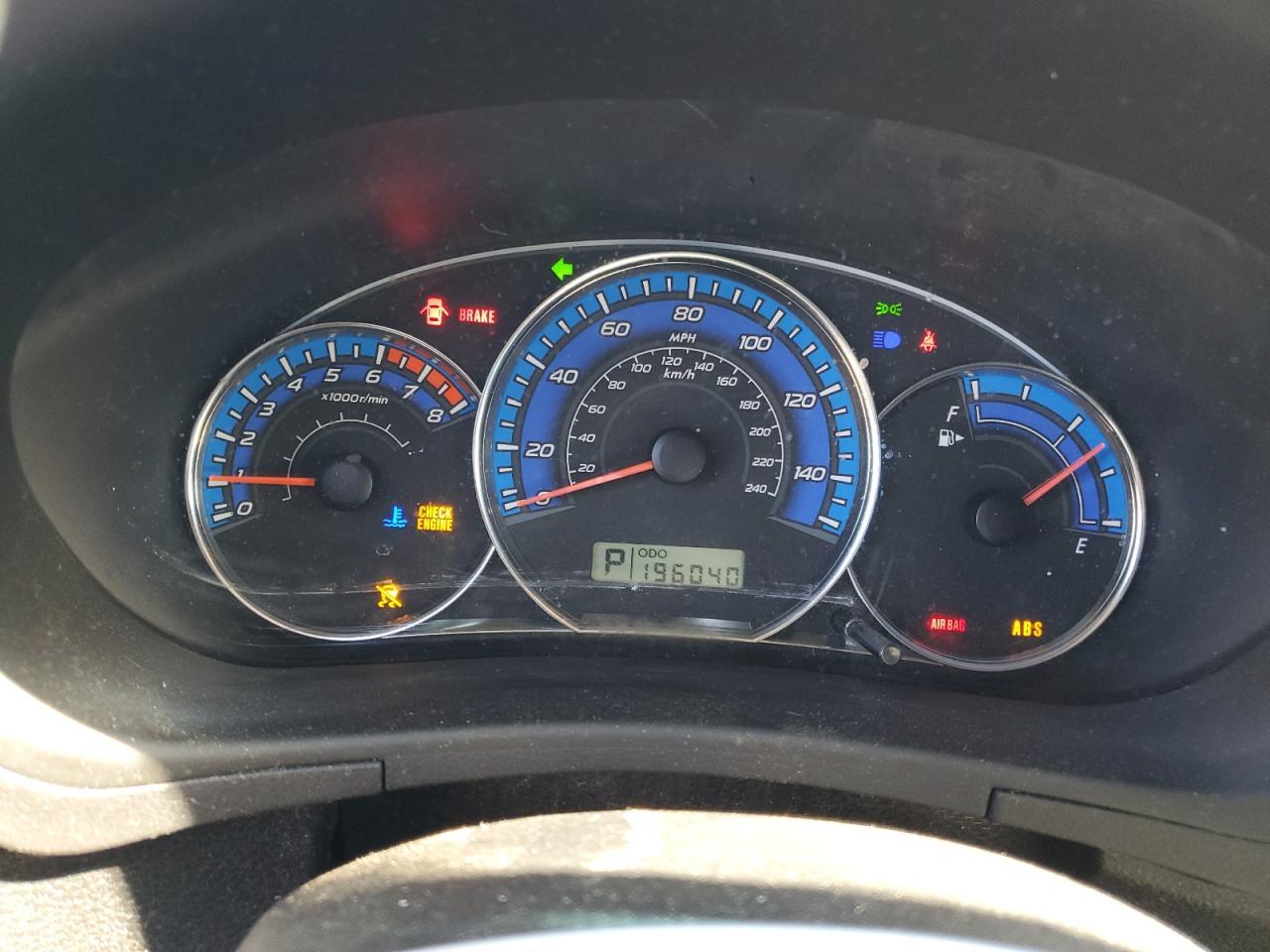 2009 SUBARU FORESTER