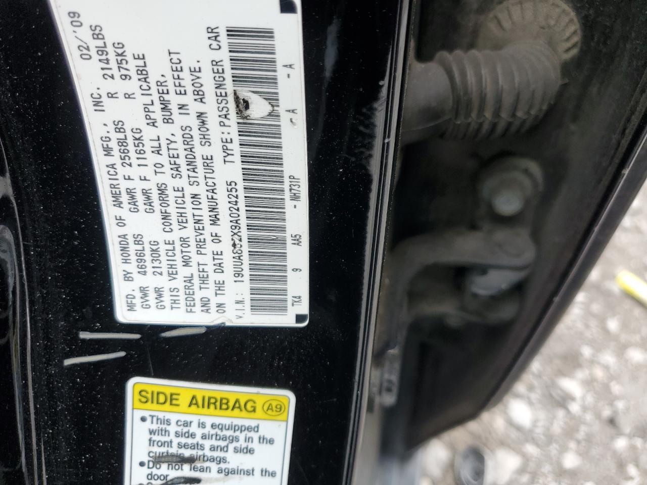 2009 ACURA TL