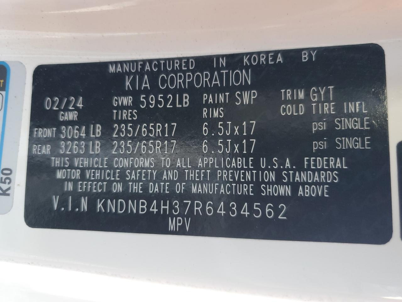 2024 KIA Carnival