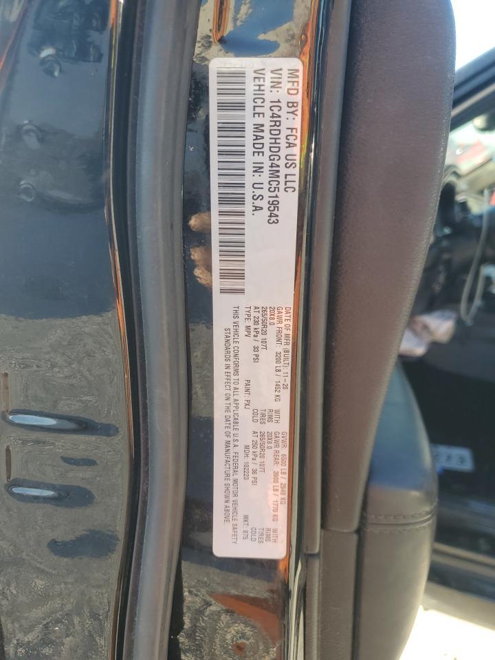 2021 DODGE DURANGO