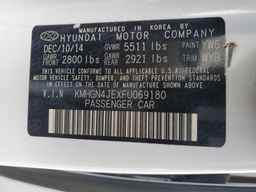 2015 HYUNDAI GENESIS
