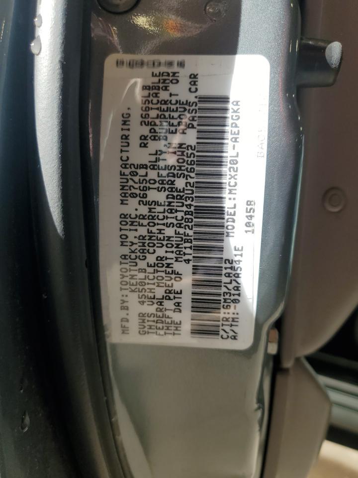 2003 TOYOTA Avalon