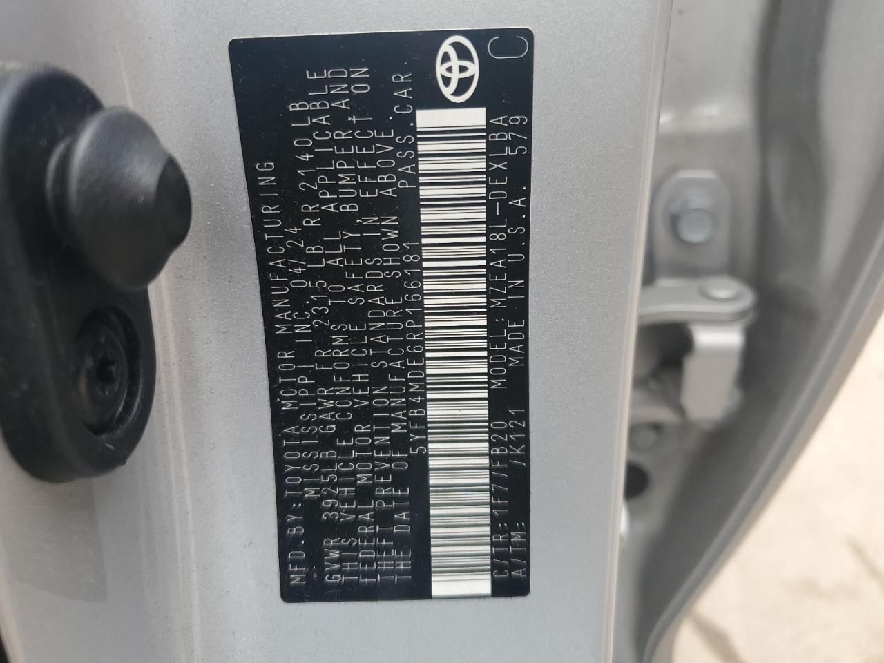 2024 TOYOTA COROLLA