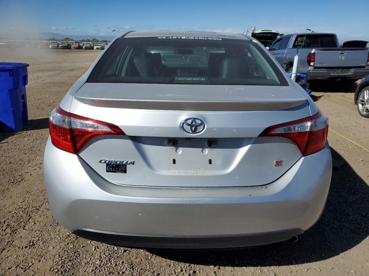 2016 TOYOTA COROLLA