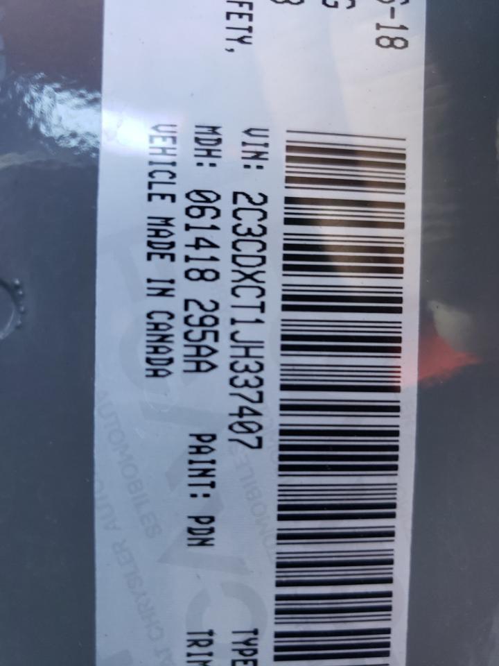 2018 DODGE CHARGER