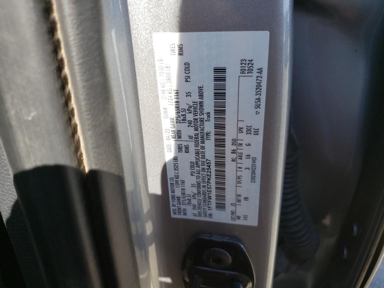 2023 FORD F-150