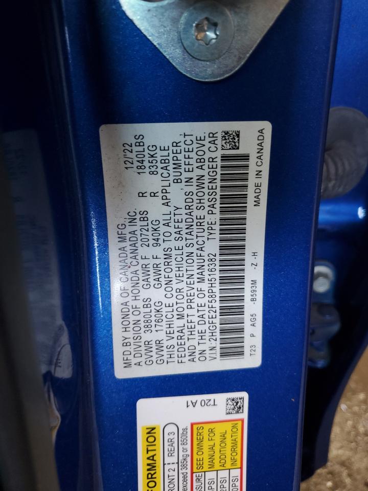 2023 HONDA CIVIC