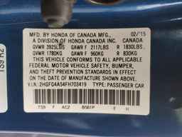 2015 HONDA CIVIC