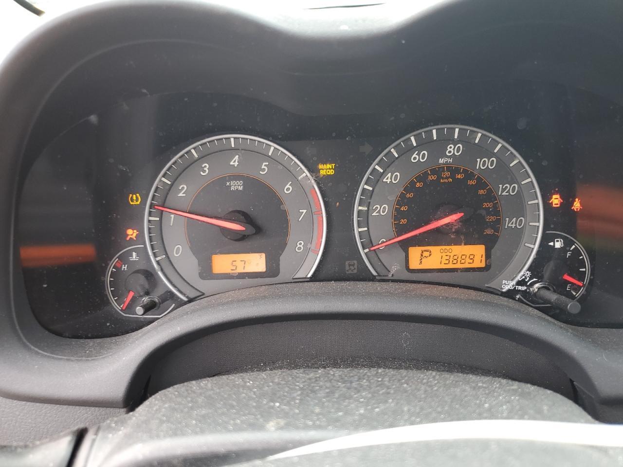 2010 TOYOTA COROLLA