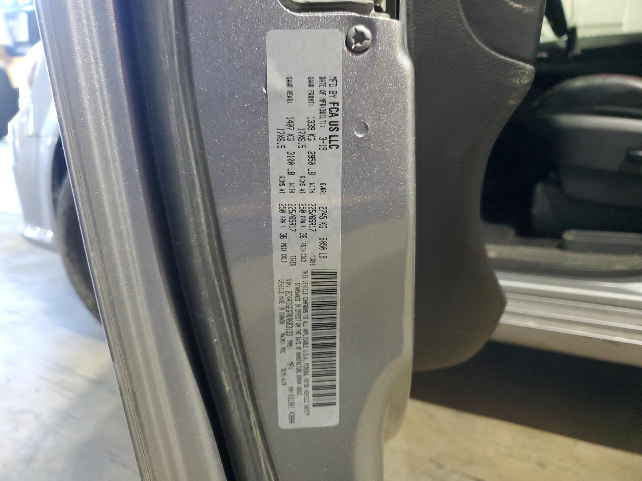 2019 DODGE GRAND CARAVAN
