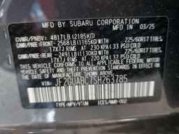 2025 SUBARU Crosstrek