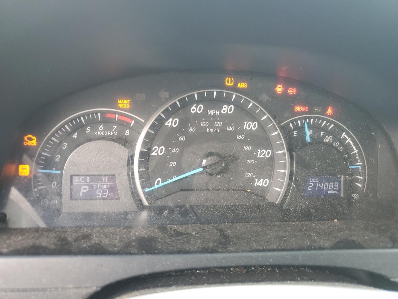 2014 TOYOTA CAMRY