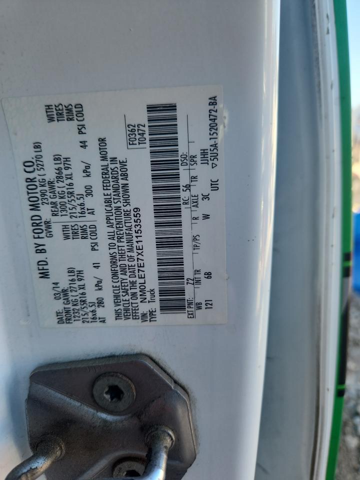 2014 FORD TRANSIT CONNECT