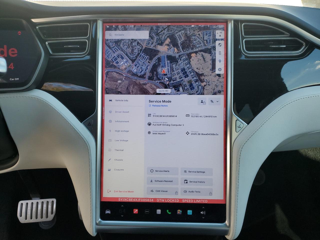2018 TESLA MODEL X