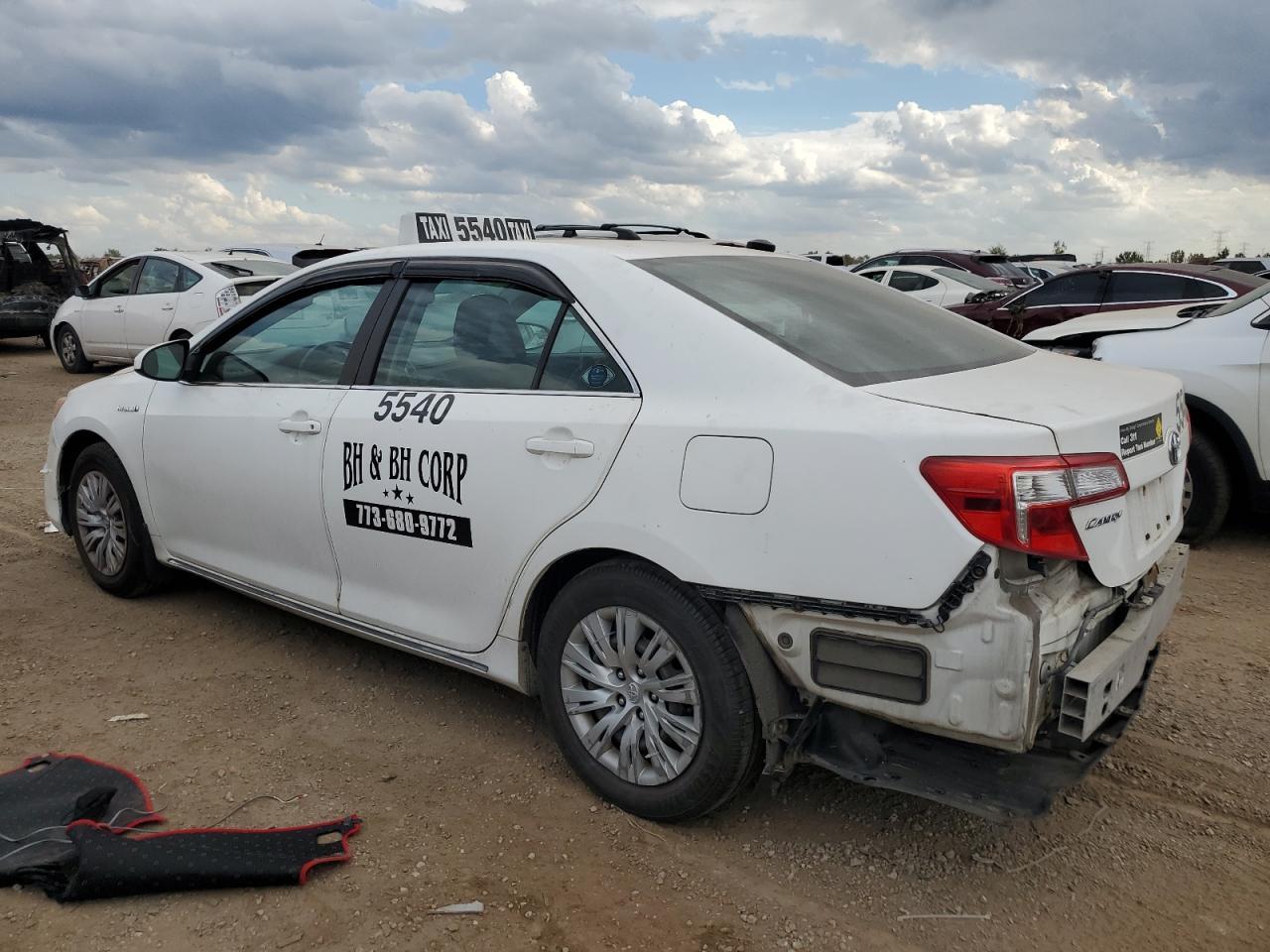 2012 TOYOTA CAMRY
