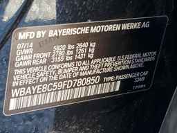 2015 BMW 7 series