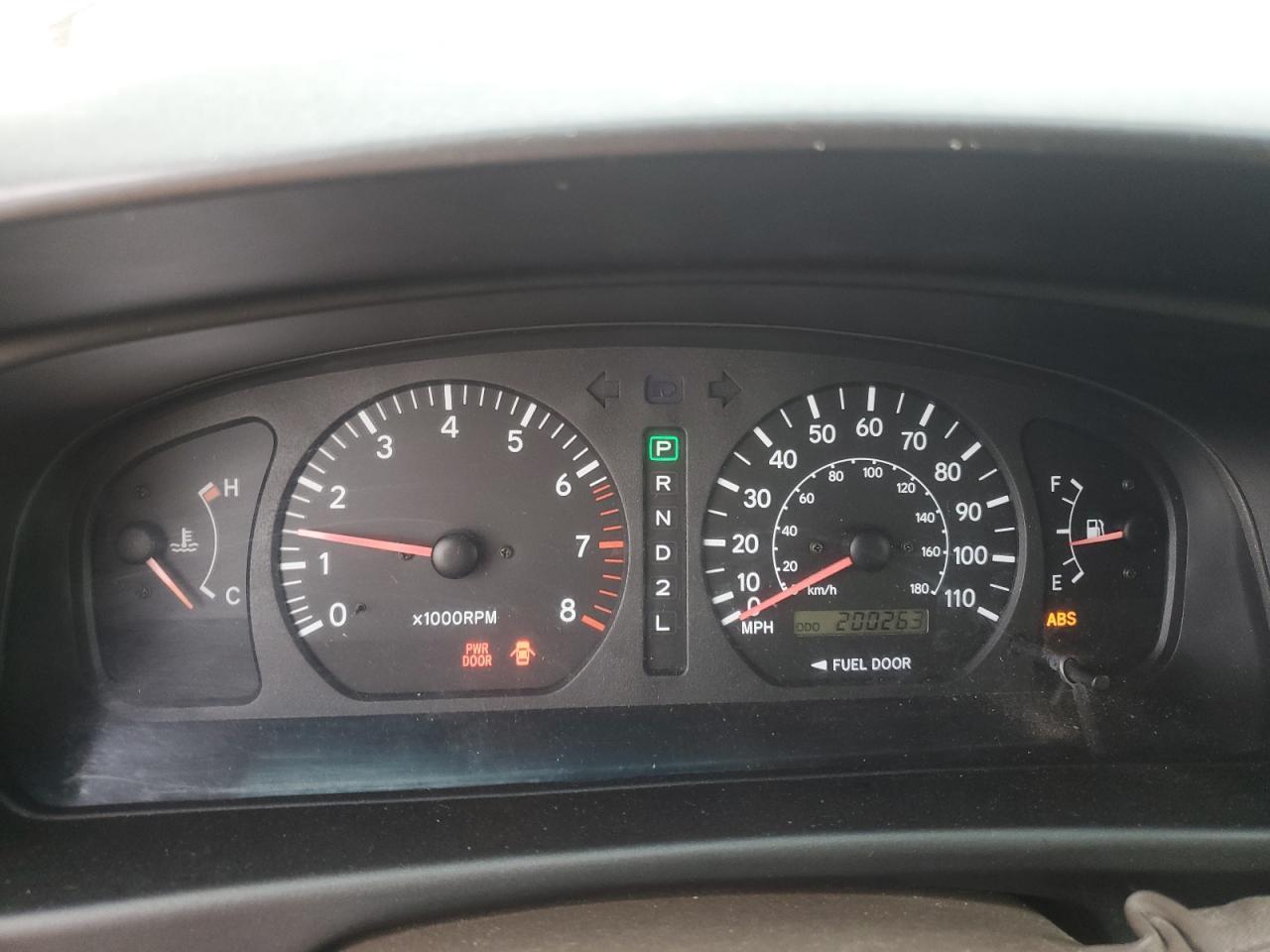 2000 TOYOTA SIENNA
