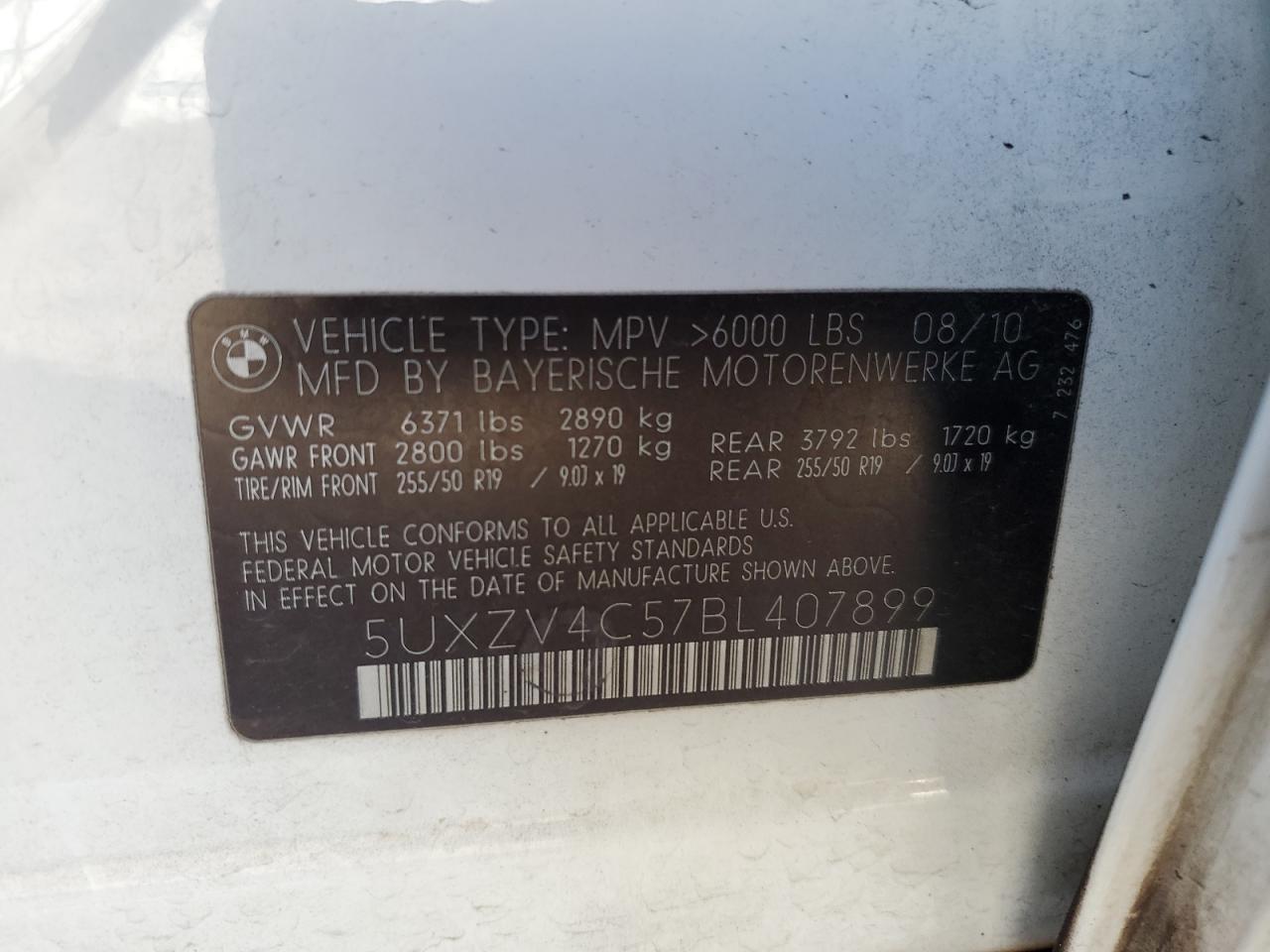 2011 BMW X5
