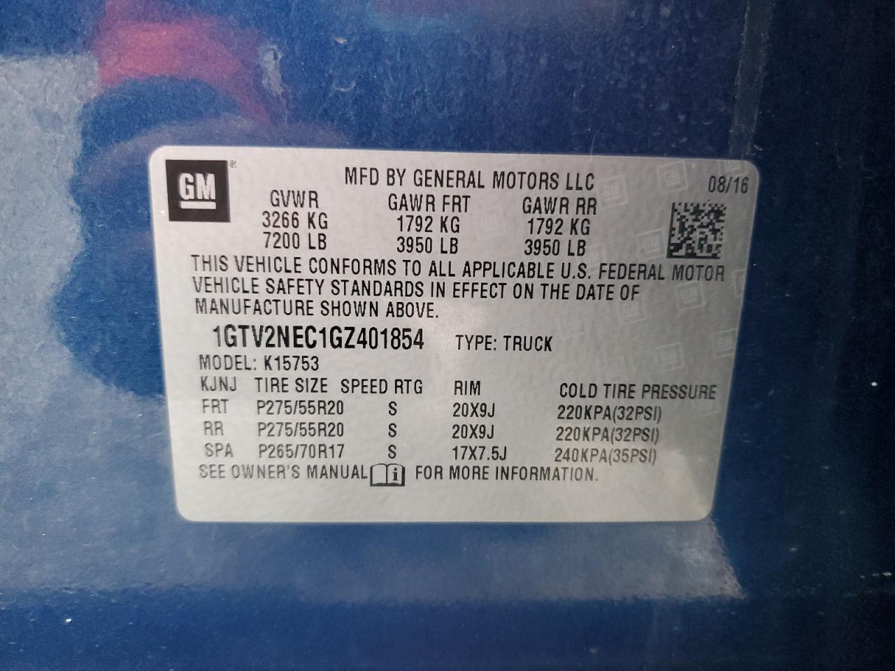 2016 GMC Sierra