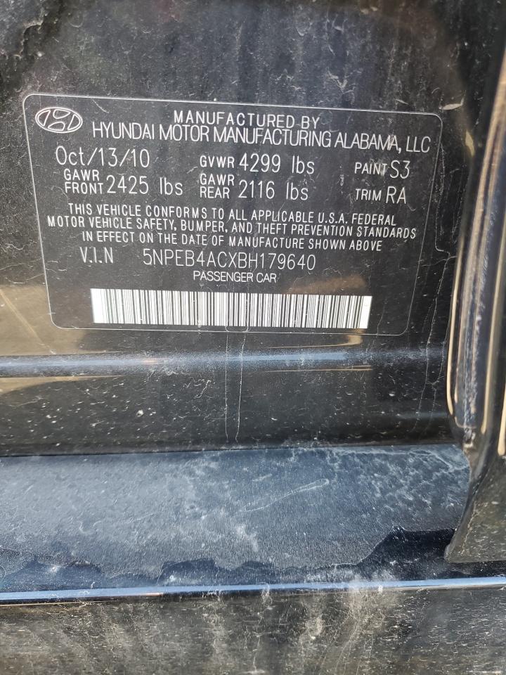 2011 HYUNDAI SONATA