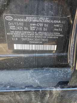2011 HYUNDAI SONATA