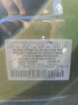 2014 NISSAN SENTRA