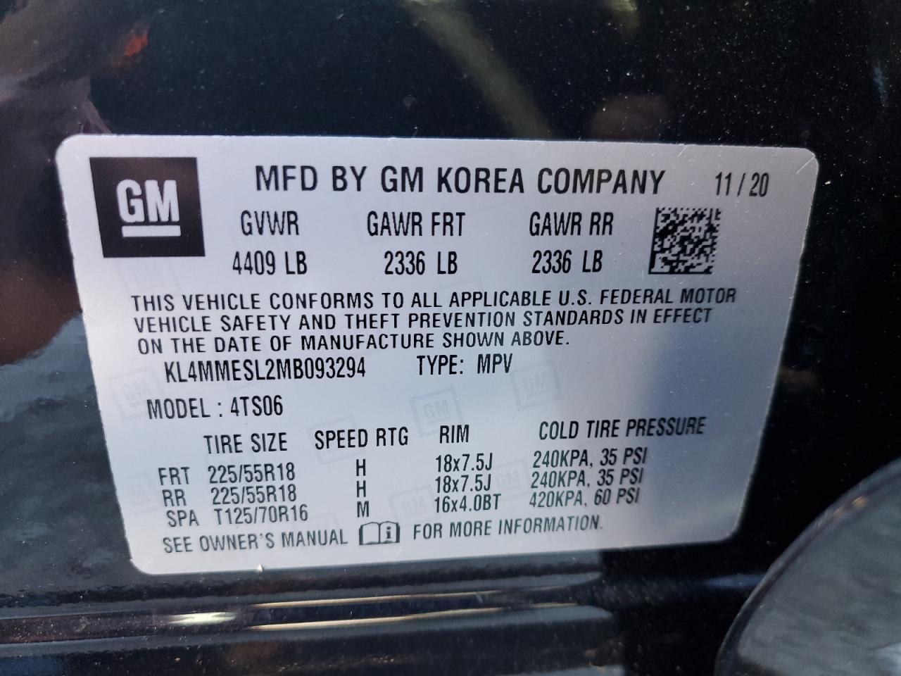 2021 BUICK Encore GX