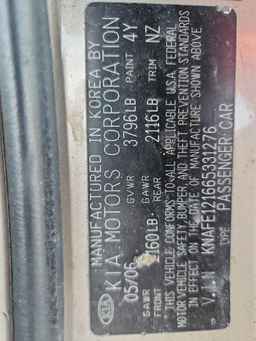 2006 KIA Spectra