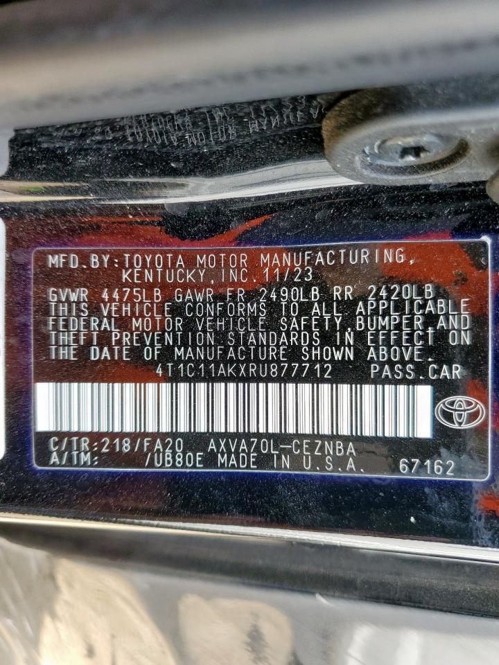 2024 TOYOTA CAMRY