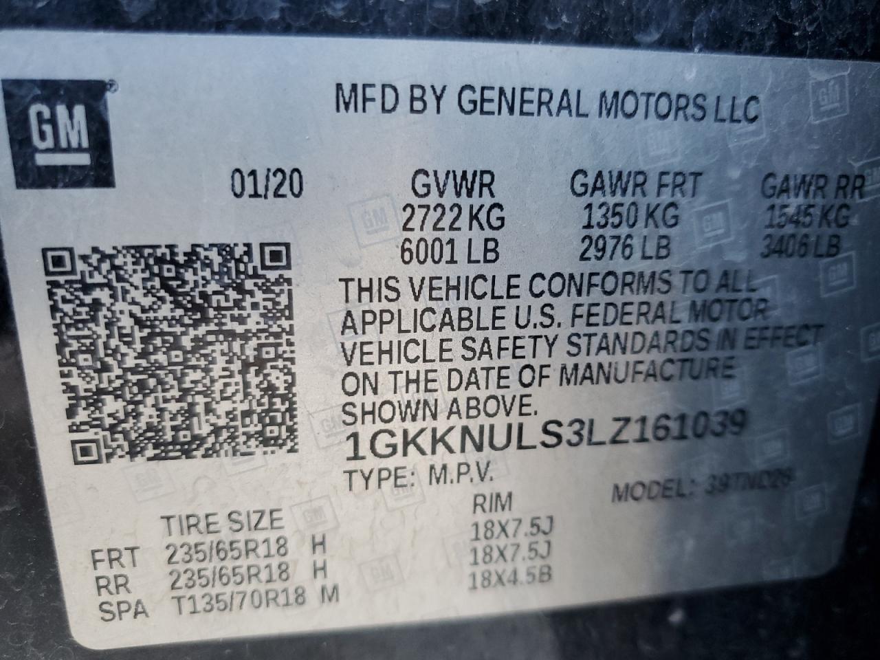 2020 GMC ACADIA