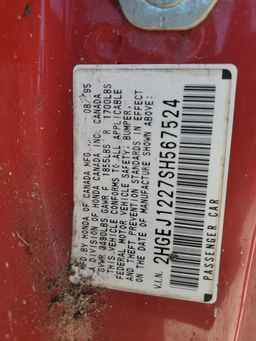 1995 HONDA CIVIC