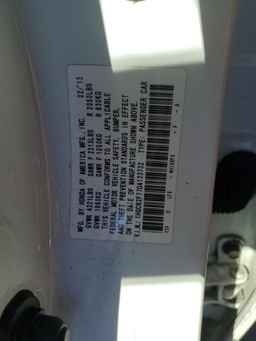 2013 HONDA ACCORD