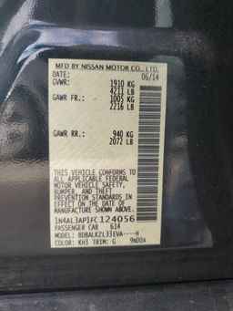 2015 NISSAN ALTIMA