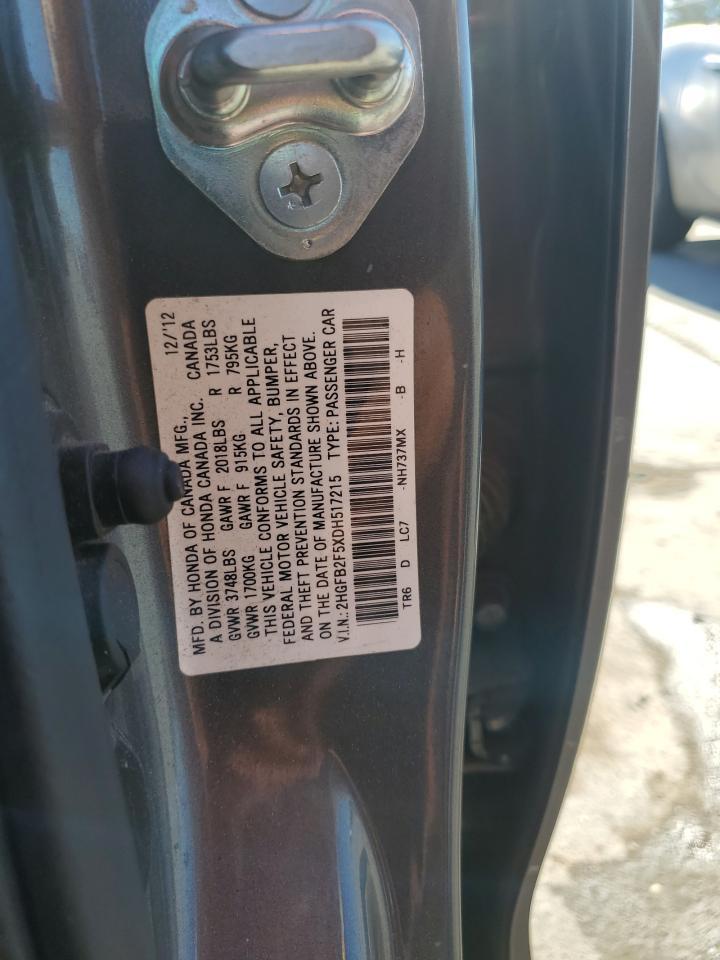 2013 HONDA CIVIC