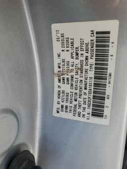 2013 HONDA ACCORD
