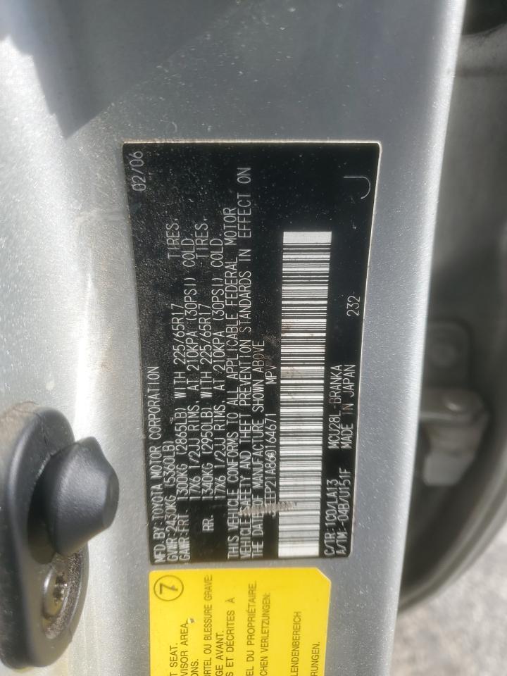 2006 TOYOTA HIGHLANDER